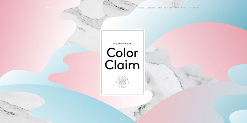 ColorClaim--设计师必备必收藏的常用配色网站推荐